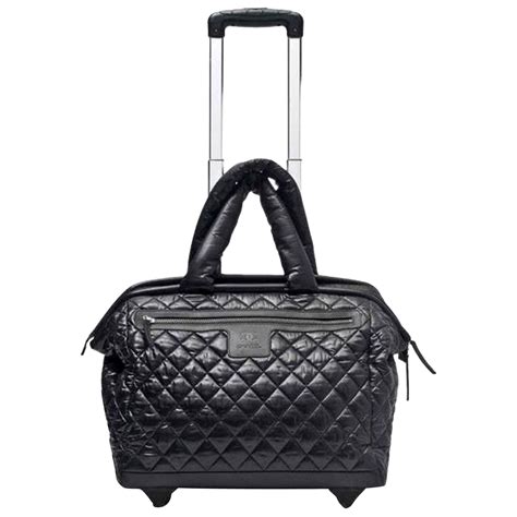 chanel travel bag wheels